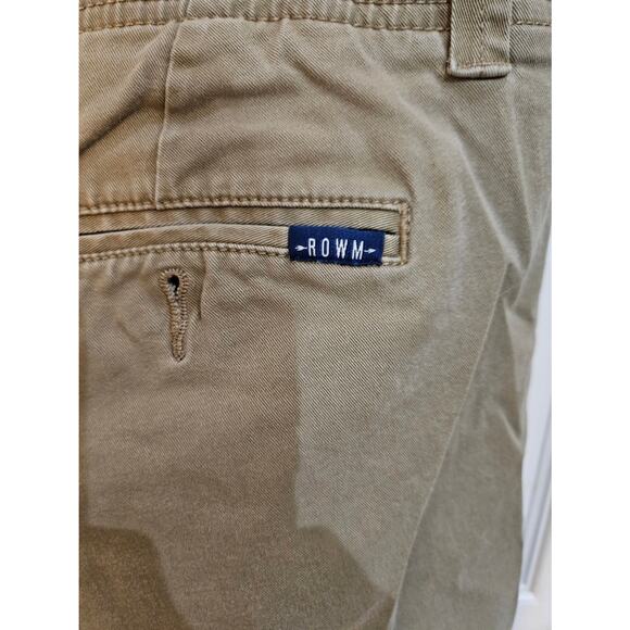 ROWM Khaki Pants Size 40x30 Great Condition! Rowm - Picture 4 of 5